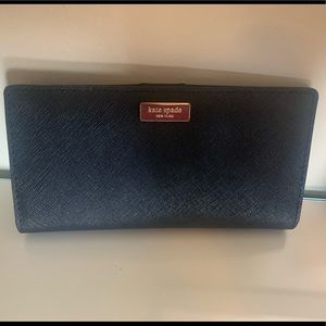 Kate Spade black wallet
